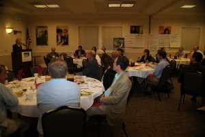 Fresno Mayor Ashley Swearengin addressing San Joaquin Valley Forum (October 2013)